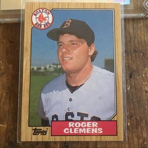 Roger Clemens 1987 Topps